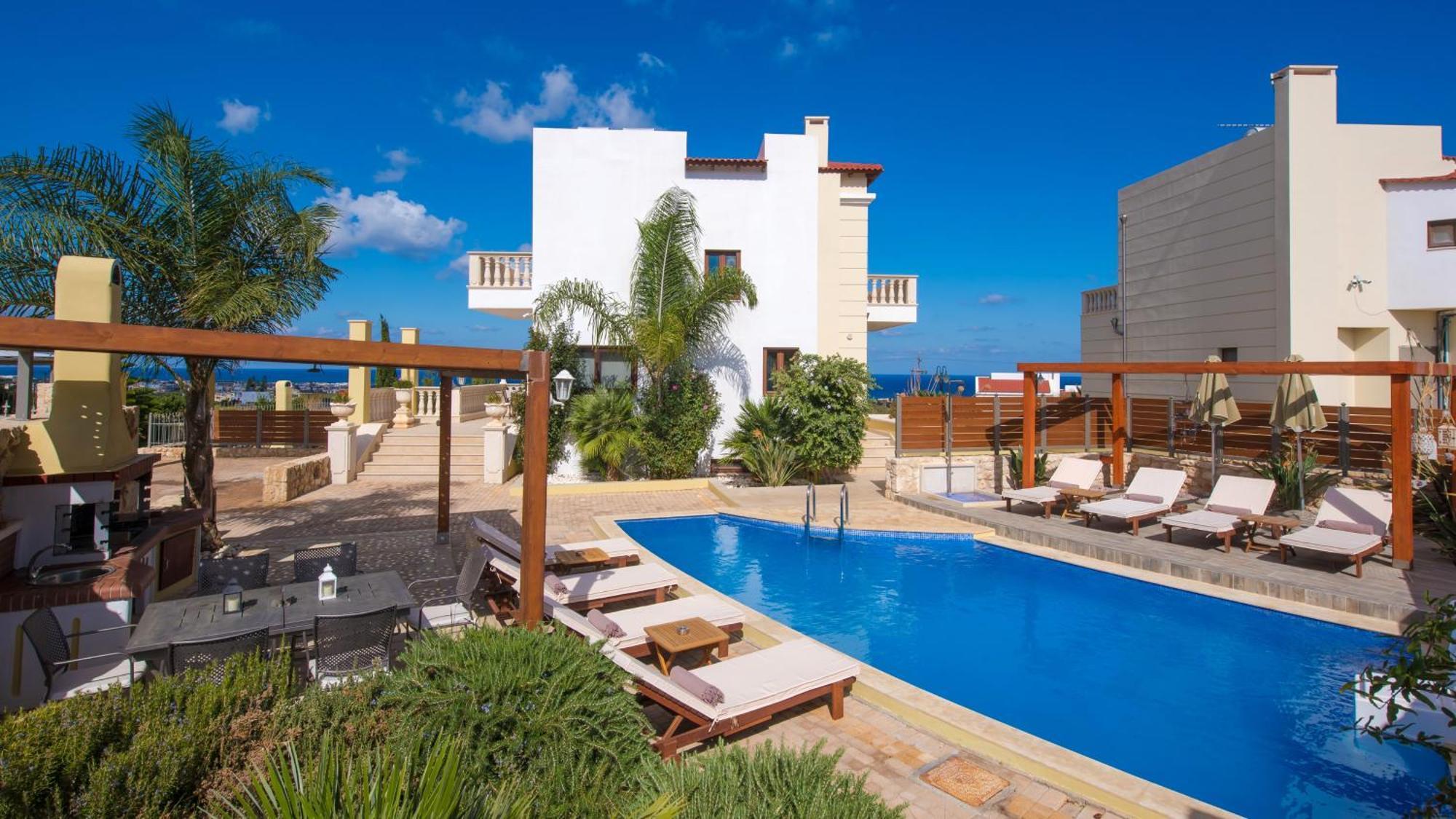 Sunshine Villa With Private Pool By Estia แอร์ซอนิสซอส ภายนอก รูปภาพ